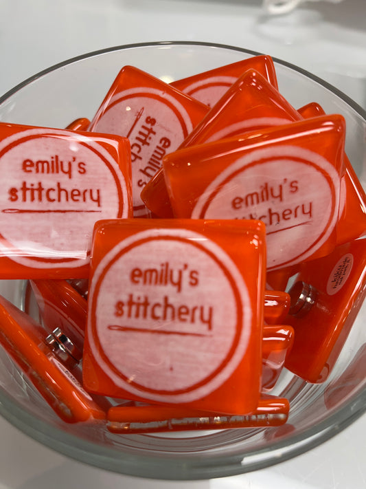 Emily's Stitchery Custom Glass Magnet