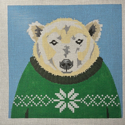 Polar bear holiday sweater