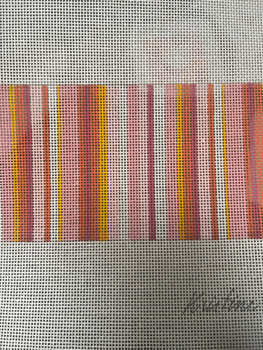 Happy Stripes Pink Orange