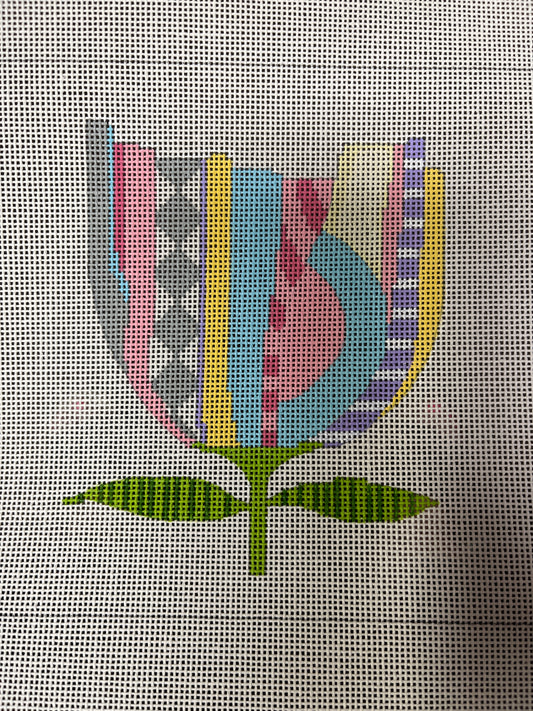 Single Tulip w/ Stitch Guide