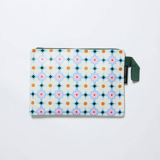 Daisy Large Zip Pouch