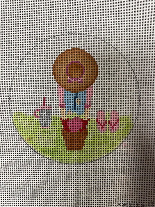 Garden Girl w/ Stitch Guide