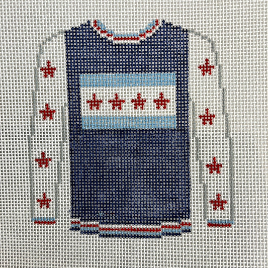 Needlepoint Is Cool Chicago Sweater