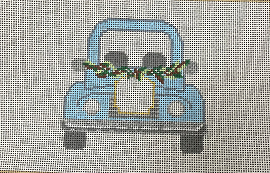 Just Married Front of Car