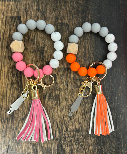 Besties In Stitches Exclusive Beaded Bracelets with Clip and Threader