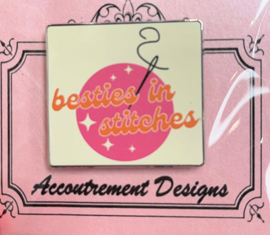 Besties In Stitches Enamel Magnet