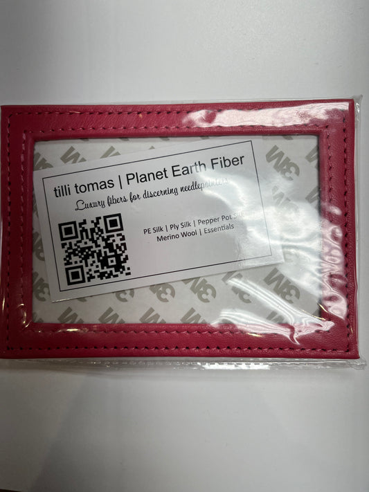Planet Earth Leather Rectangle Frame/Sign