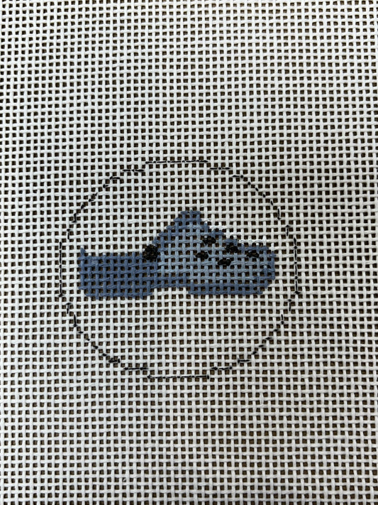 Tiny Round Grey Croc