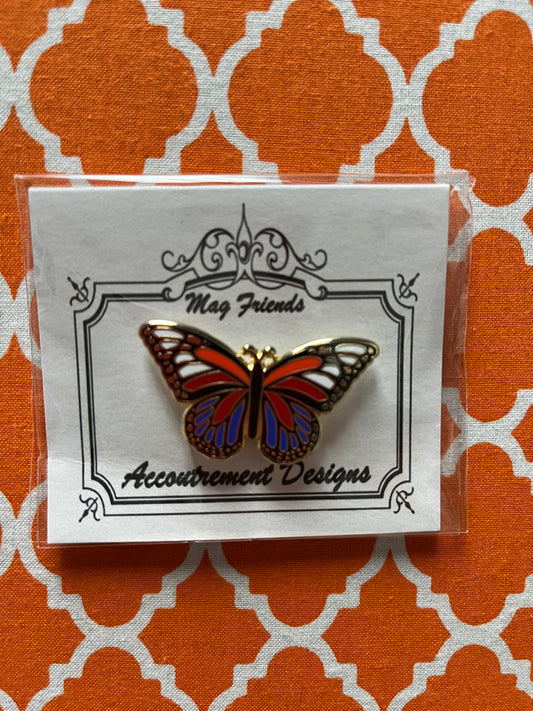 Red, White, Blue Butterfly