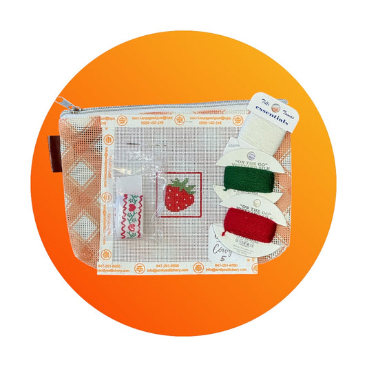Strawberry Stitch and Go Kit