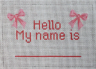 Hello My Name is….(Pink)