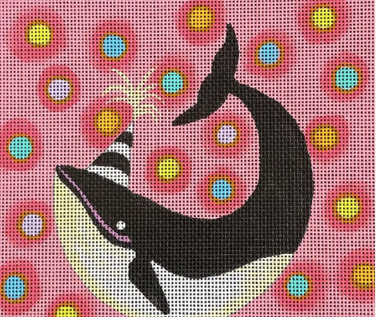 Whale with Party Hat