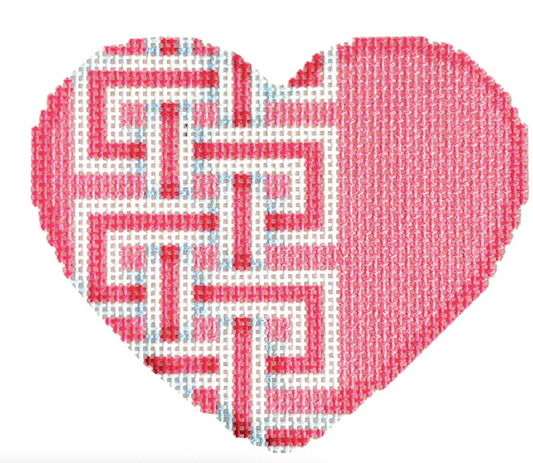 NTG TS582 - Key Border Medium Heart/Rose