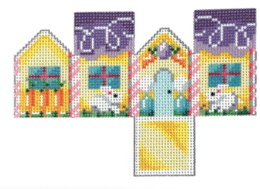 NTG TS402 - Easter Bunny/Carrots Mini Cottage