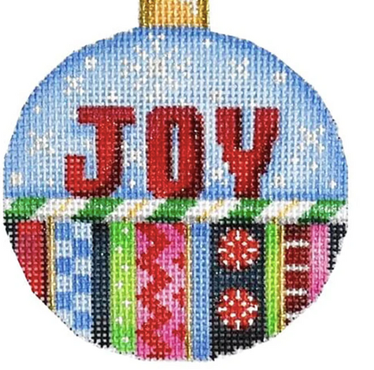 NTG TS346 - Joy/Stripes Ball Ornament Large