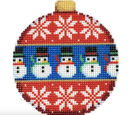 NTG TS333- Flake/Snowman Ball Ornament
