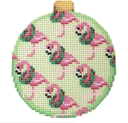 NTG TS331 - Flamingo Repeat Ball Ornament