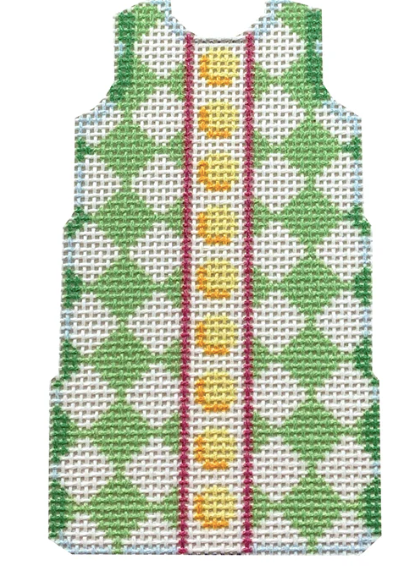 NTG TS268 - Lime Harlequin Mini Shift