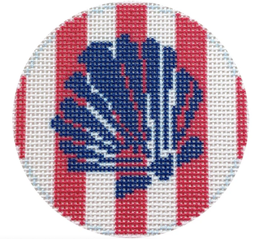 NTG TS267 - Scallop Shell Stencil Round 3