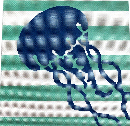 NTG TS245 - Jellyfish Stencil/Aqua