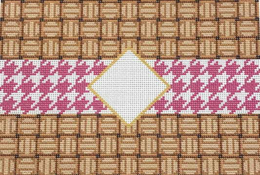 NTG TS193 - Houndstooth/Mono Clutch Pink