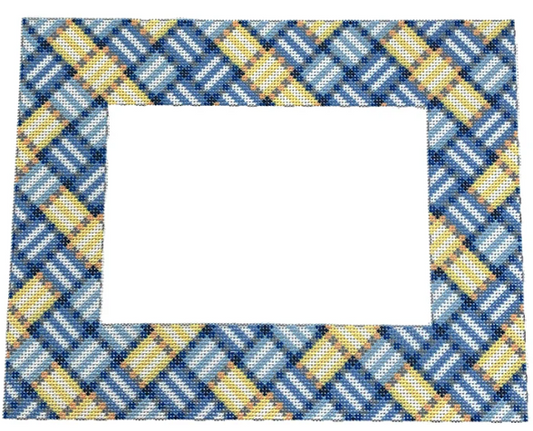 NTG TS175 - Woven Ribbon Frame Blue