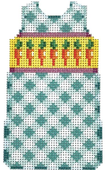 NTG TS142 - Carrots/Gingham Mini Shift