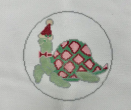TurtlewithSantaHatOrna