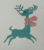 RetroTealReindeerwithB