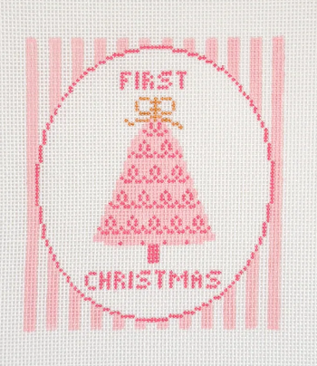 First Christmas Pink