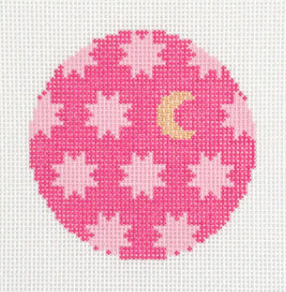 Moon and Stars Pink