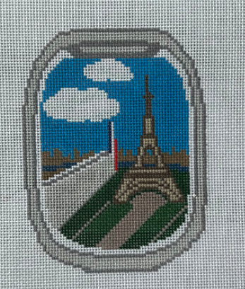 Paris Plane Window