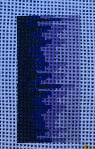 Structures Eyeglass Case Blue