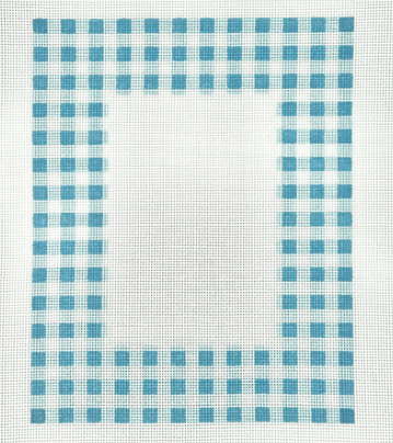 Gingham Blue Frame
