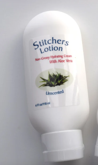 Stitcher's Lotion 4 oz. Tubes. Unscented Lotion