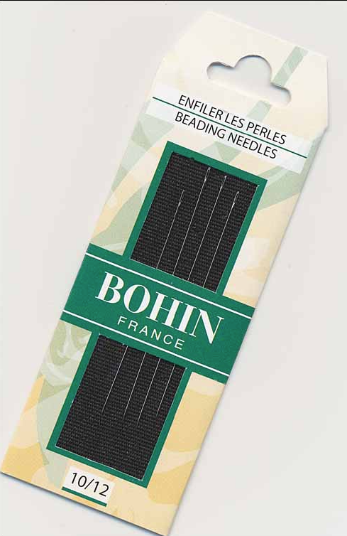 Bohin Beading Long Size 10/12