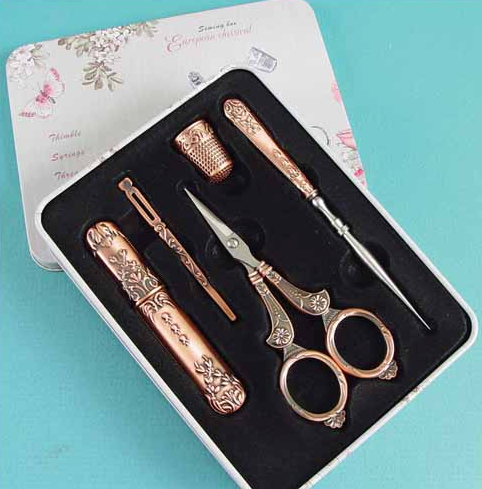 Scissors Gift Box - Copper