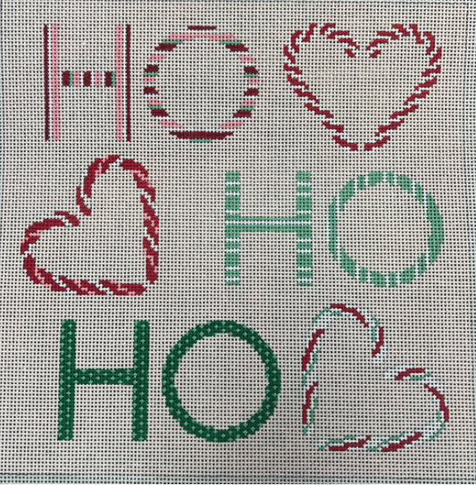 HO HO HO Candy Cane