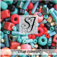 Cocktail Mix Beads - Blue Hawaii