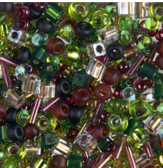 Cocktail Mix Beads - Plum Wine