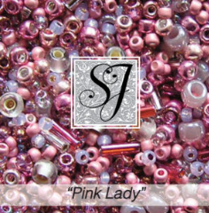 Cocktail Mix Beads - Pink Lady