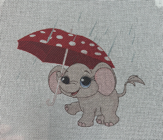 Elephant with an Umbrella