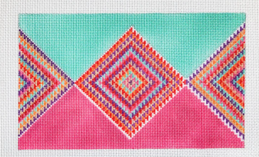 Diamond Kilim Clutch