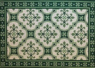 French Lace in Green