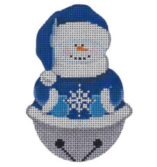 Jingle Bell Snowman Snowflake