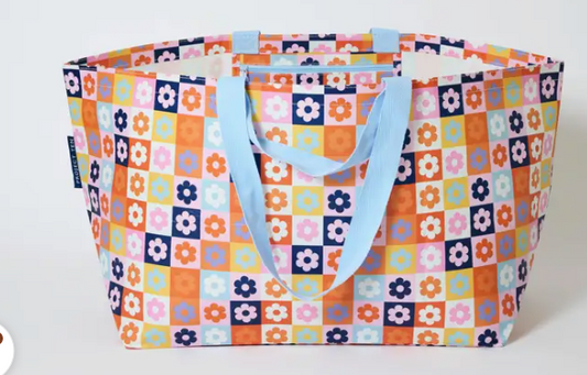 Oversized Tote – Square Garden