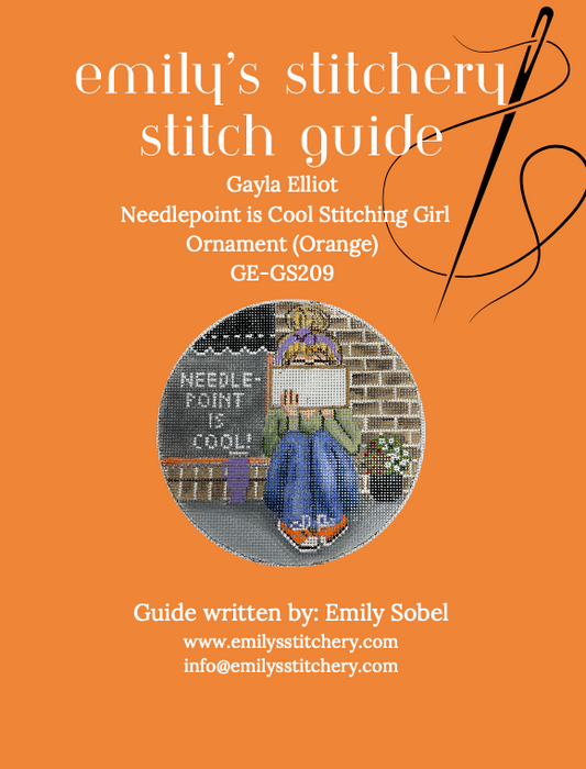 Emily's Stitch Guide - Gayla Elliot Stitching Girl Emily