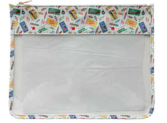 All Candy Pattern Leather Project Bag