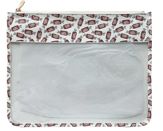 Tootsie Pattern Leather Project Bag