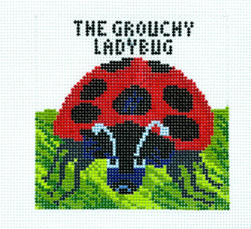 The Grouchy Ladybug Book Cover